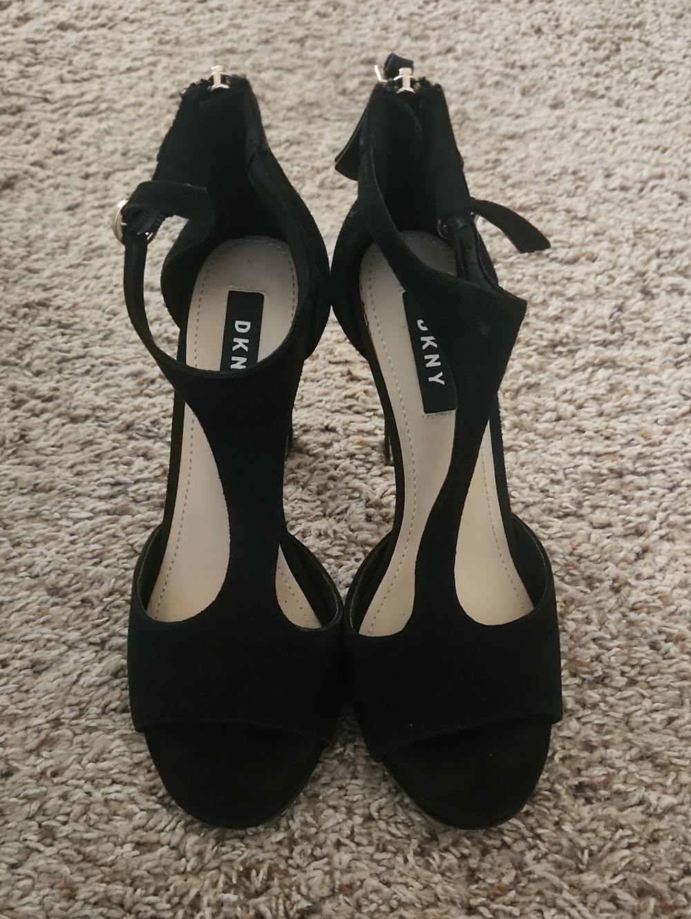 DKNY Colby T-Strap Dress Sandals